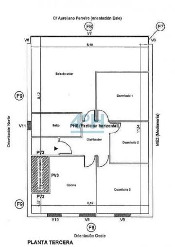 Plano 3ª Planta